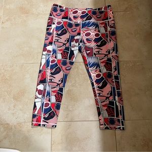 Constantly Varied Gear Pop Art Capri Leggings